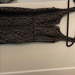 Leopard print dress